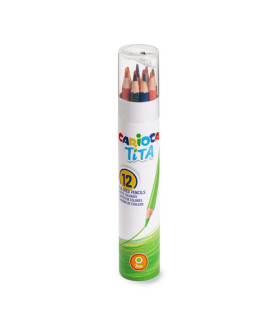 LAPICES COLOR CARIOCA TITA TUBE B/12