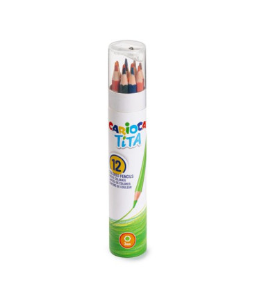 LAPICES COLOR CARIOCA TITA TUBE B/12
