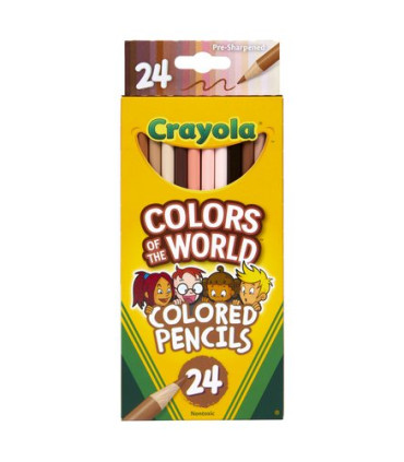 LAPICES COLOR CRAYOLA C.THE WORLD est.24