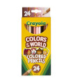 LAPICES COLOR CRAYOLA C.THE WORLD est.24