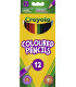 LAPICES COLOR CRAYOLA est.12