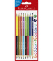 LAPICES COLOR FABER BICOLOR est. 8