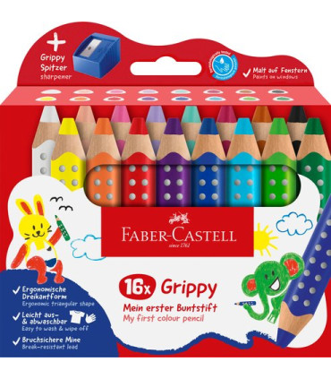 LAPICES COLOR GRIPPY XXL 3 en 1 EST.16 +