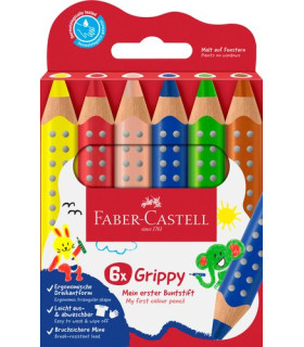 LAPICES COLOR GRIPPY XXL 3 en 1 EST.6