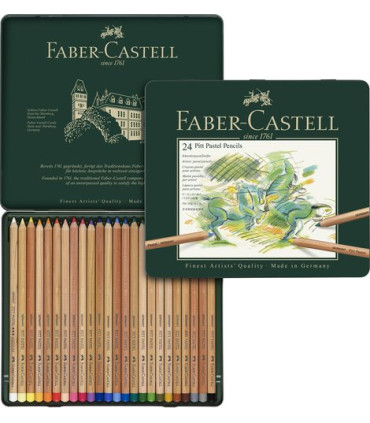 LAPICES COLOR FABER PITT-PASTEL est.24