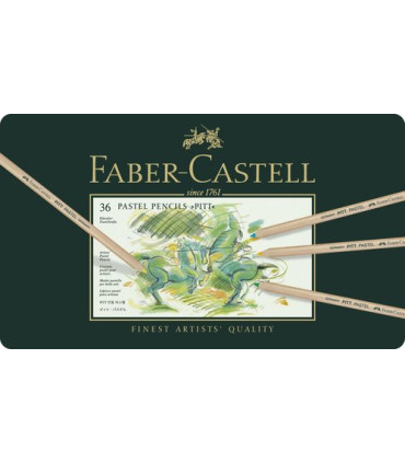LAPICES COLOR FABER PITT-PASTEL est.36