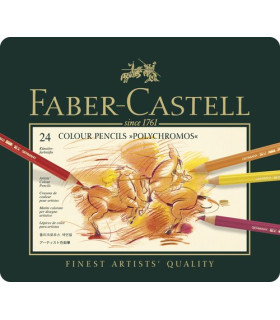 LAPICES COLOR FABER POLYCHROMOS MET.24
