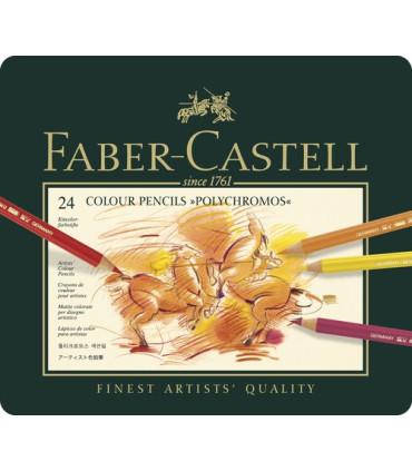 LAPICES COLOR FABER POLYCHROMOS MET.24
