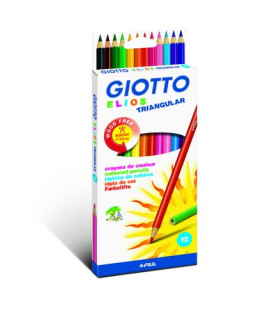 LAPICES COLOR GIOTTO ELIOS TRI est.12