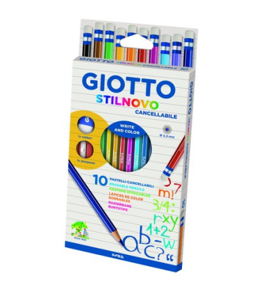 LAPICES COLOR GIOTTO STILNOVO BORRA 10