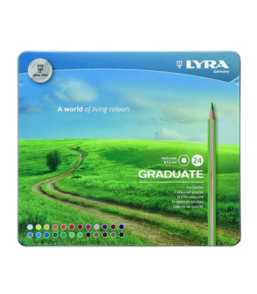 LAPICES COLOR LYRA GRADUATE EST.24