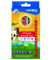 LAPICES COLOR LYRA GROOVE est.10