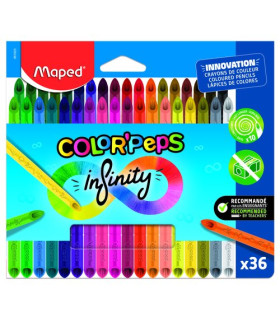 LAPICES COLOR MAPED INFINITY est.36
