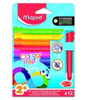 LAPICES COLOR MAPED INFINITY MINI est.12