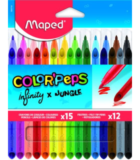 LAPICES COLOR MAPED INFINITY PACK 15