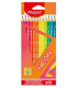 LAPICES COLOR MAPED NEON EST.12