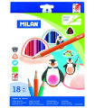 LAPICES COLOR MILAN ERGO GRIP Est. 18