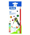 LAPICES COLOR MILAN TRIANG. C/12 LOTE 24