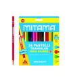 LAPICES COLOR MITAMA TRIANG.C/24