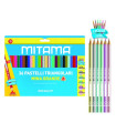 LAPICES COLOR MITAMA TRIANG.C/36