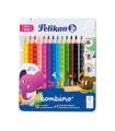 LAPICES COLOR PELIKAN JUMBO TRIANG. e.12