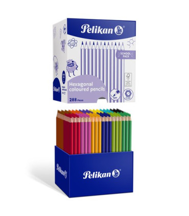 LAPICES COLOR PELIKAN SCHOOL PACK 288