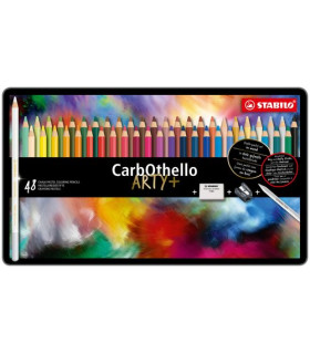 LAPICES COLOR STABILO CARBOTHELLO MET.48
