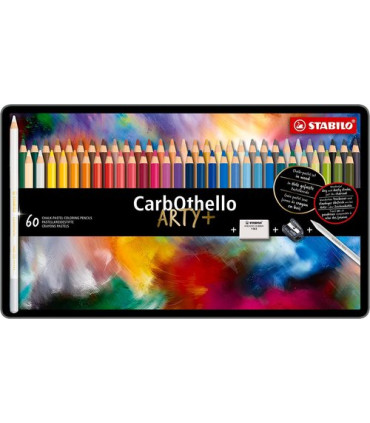 LAPICES COLOR STABILO CARBOTHELLO MET.60