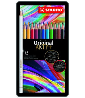 LAPICES COLOR STABILO ORIGINAL ARTY C/12