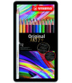 LAPICES COLOR STABILO ORIGINAL ARTY C/12