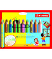 LAPICES COLOR STABILO WOODY 3 EN 1 E/10