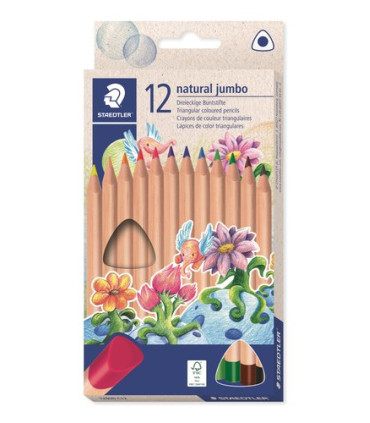 LAPICES COLOR STAEDT.1280N TR.JUMBO EST.