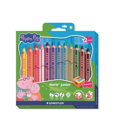 LAPICES COLOR STAEDTLER 140 PEPPA C/12
