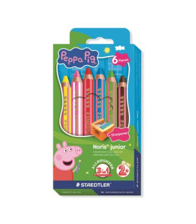 LAPICES COLOR STAEDTLER 140 PEPPA C/6