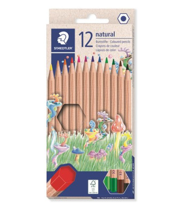 LAPICES COLOR STAEDT.NORIS NAT.143N EST.