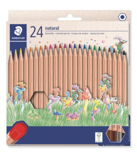 LAPICES COLOR STAEDT.NORIS NAT.143N EST.