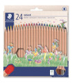 LAPICES COLOR STAEDT.NORIS NAT.143N EST.