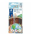 LAPICES COLOR STAEDT.185 T.PIEL est.12