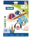 LAPICES COLOR MILAN ERGO GRIP Est. 18