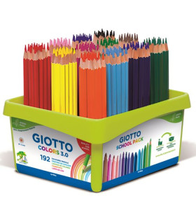 LAPICES GIOTTO COLORS 3.0 S.PACK 192