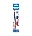LAPICES MILAN BICOLOR AZ/RJ CAJA DE 12