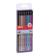 LAPIZ APLI JUMBO METAL TRI. P/6