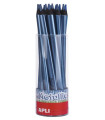 LAPIZ APLI JUMBO METALLIC TRI. AZUL B/18