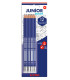 LAPIZ ALPINO JUNIOR con GOMA - HB bl.8+4