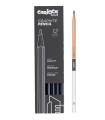 LAPICES GRAFITO CARIOCA PLUS 4H C/12