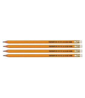 LAPIZ GRAFITO CENTRUM con GOMA HB B/4
