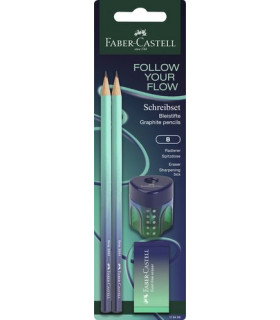 LAPIZ FABER CASTELL B FLOW EDIT. BLUE SE