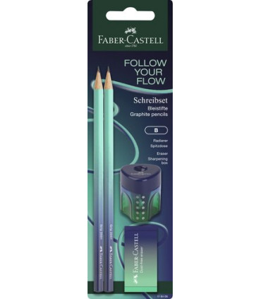 LAPIZ FABER CASTELL B FLOW EDIT. BLUE SE