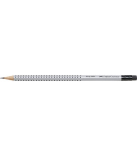 LAPIZ FABER GRIP 2001 C/GOMA HB