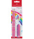 LAPIZ FABER CASTELL HB UNICORNIO bl.2